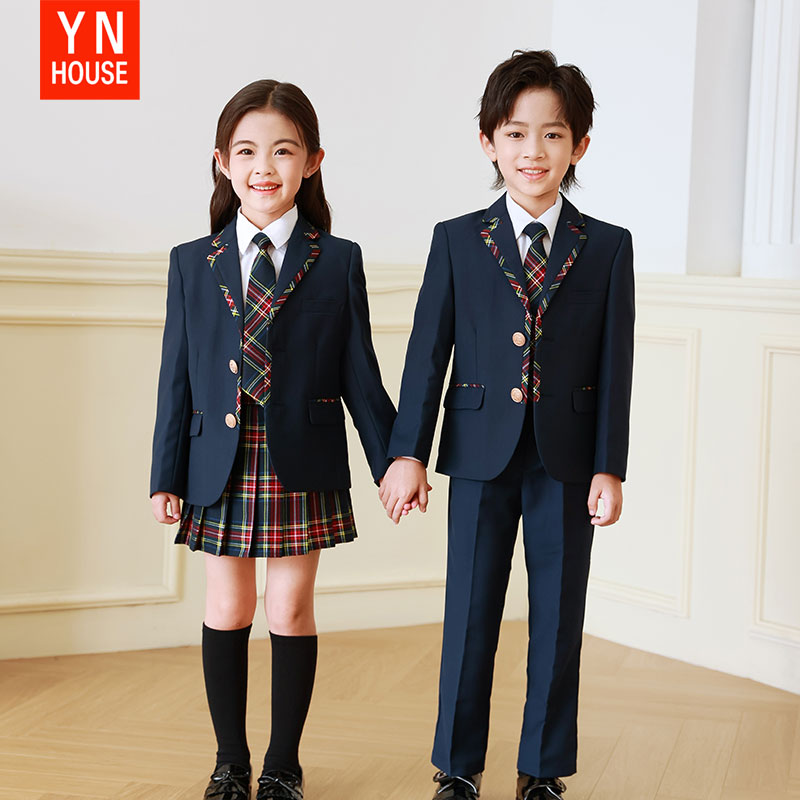英伦风小学生校服套装