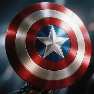 美国队长的盾牌全金属模型复联武器手办合金材质一比一男生礼物