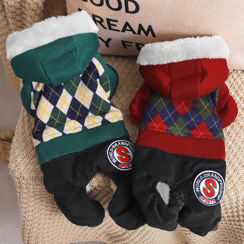 狗狗衣服秋冬装泰迪幼犬四脚衣英伦风圣诞风中小型犬,宠物/宠物食品及用品,狗宠物服装/雨衣,淘宝优惠券,粉丝福利购,淘宝优惠卷