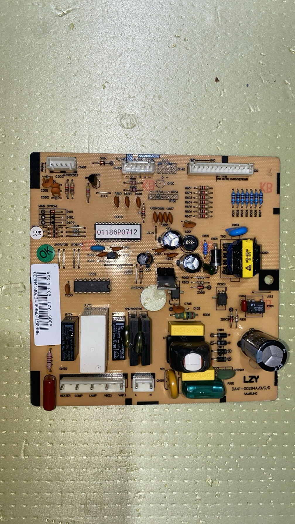 三星冰箱电脑板BCD-252MJG/MJV 主板 DA41-00284J/00604A