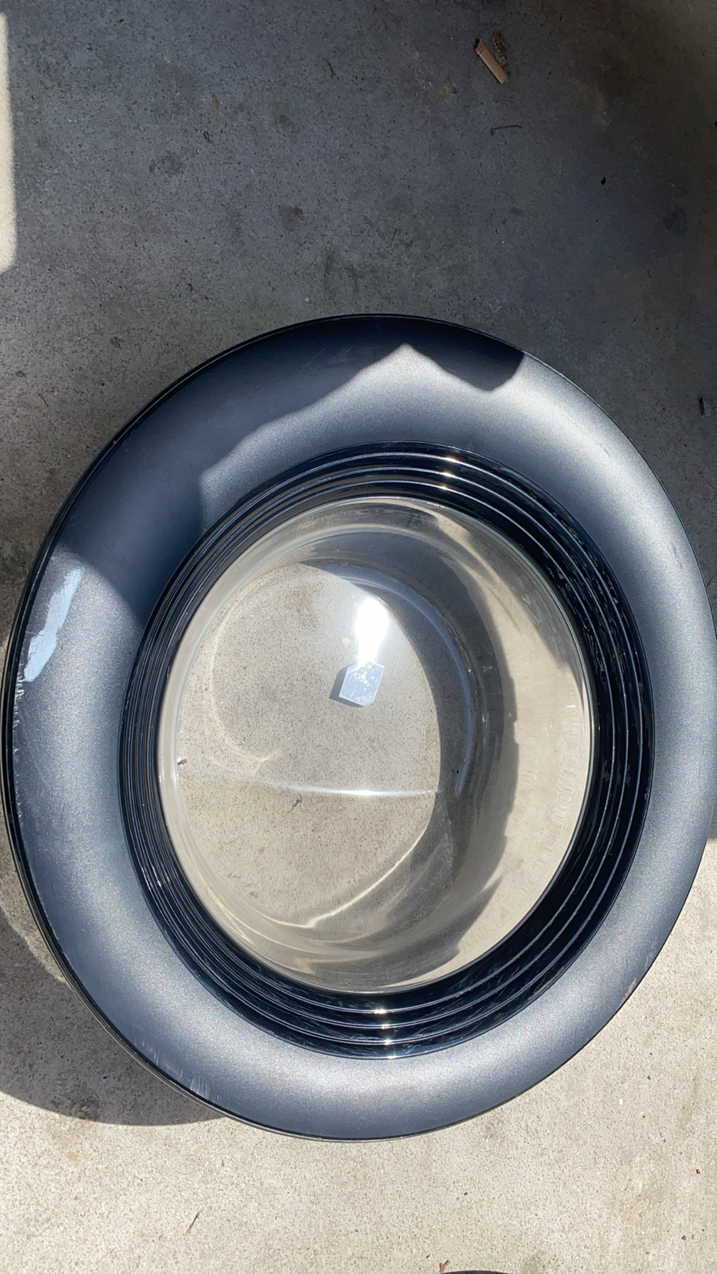 适用于美的 MG100V11D 滚筒洗衣机玻璃门观察窗一套