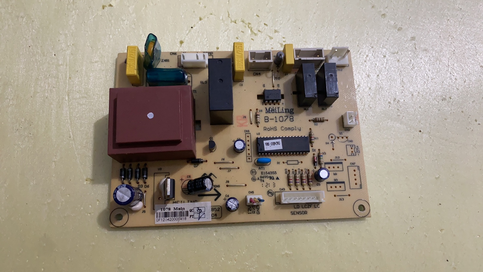 适用美菱BCD-450ZE9N冰箱 B1078 电源板SZZB MLB1098M1.PCB