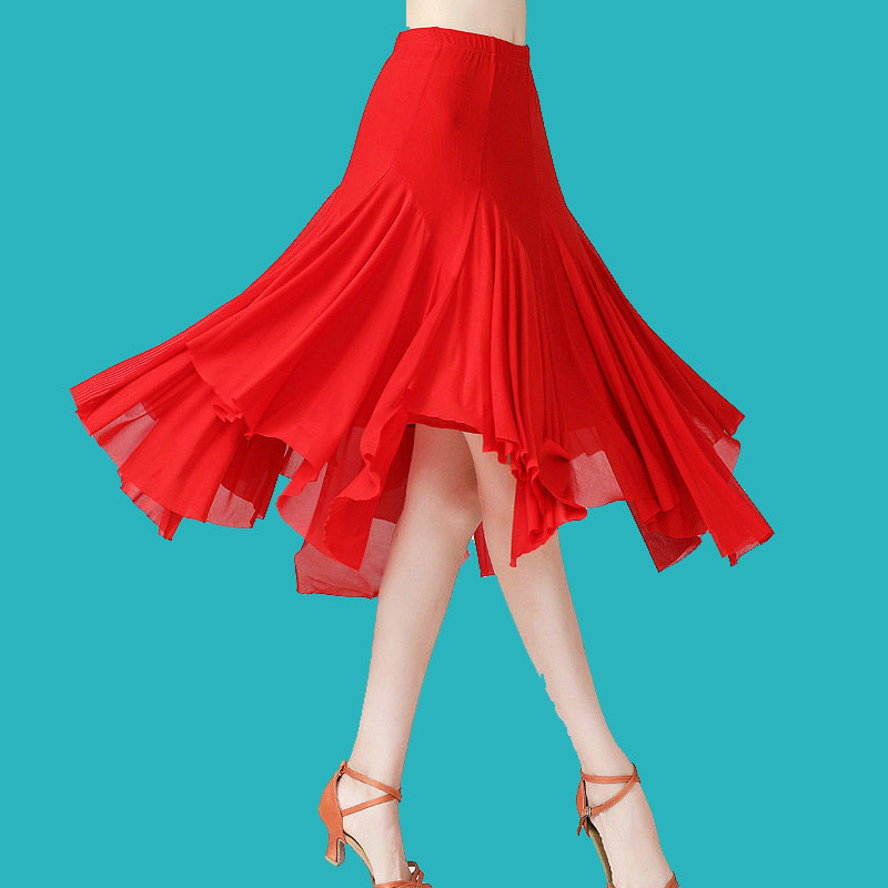 摩登舞裙新款國標舞交誼舞
