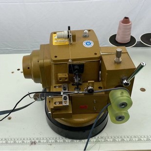 圆绳缝皮机皮革抽绳机一机多用单针自动纤条机数据线裘皮机缝合机
