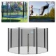 2.44 3.06 Trampoline 1.83 Durable 3.66m Enclosure Safe跨