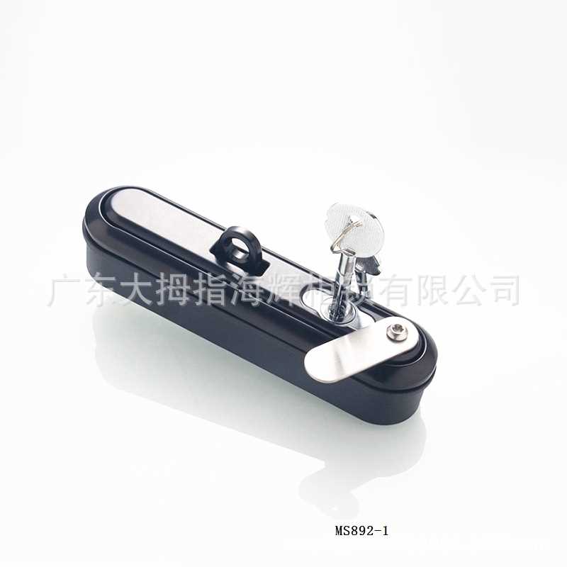 工厂直销MS892 -1A机箱机柜锁户外柜锁开关柜锁铁塔通讯柜把手锁