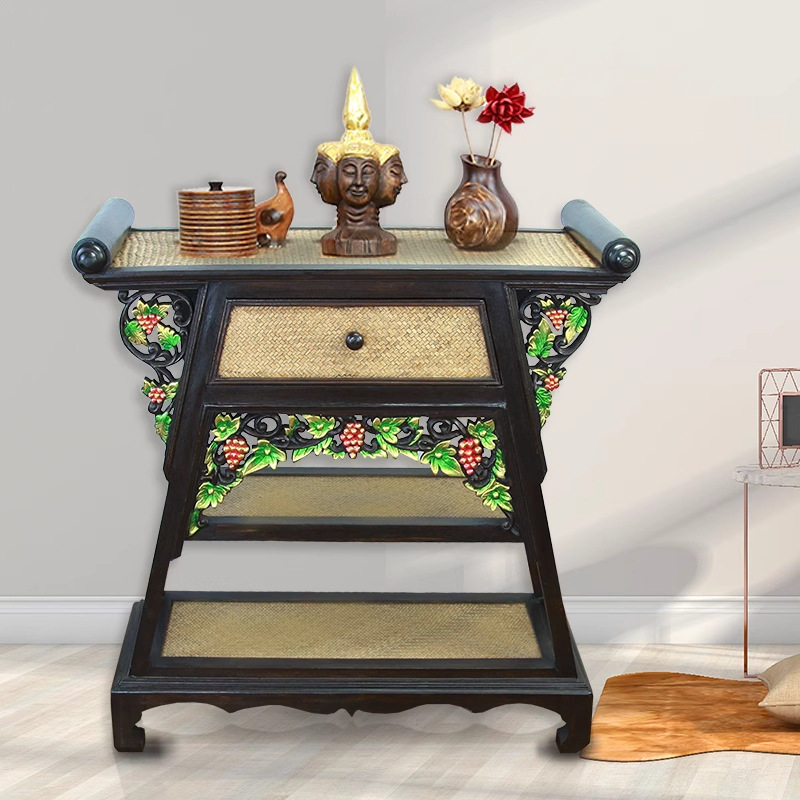 泰国东南亚进口家居装饰柜手工雕花柜竹藤电视柜玄关柜展示柜供桌,电子元器件市场,电线扎带/束线带,淘宝优惠券,粉丝福利购,淘宝优惠卷