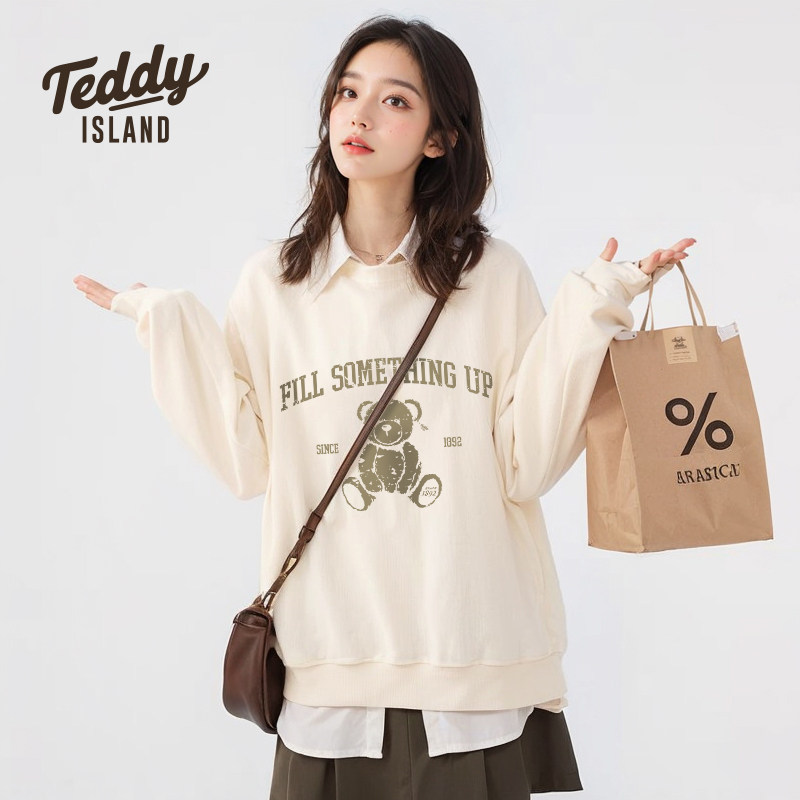 TEDDY ISLAND泰迪爱兰联名款2023潮牌韩款卫衣男装女装情侣装外套使用感如何?