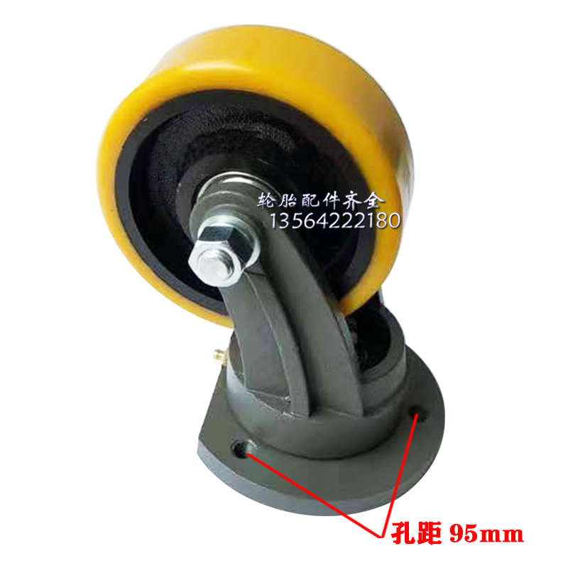 励随轮bt辅助易通叉车轮架.电动米15E0x50台搬万向福玛支架动轮平