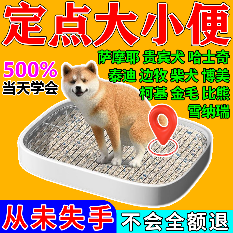 狗狗定点上厕所神器排便诱导剂防止猫狗乱拉屎尿诱导排便盆尿垫MD