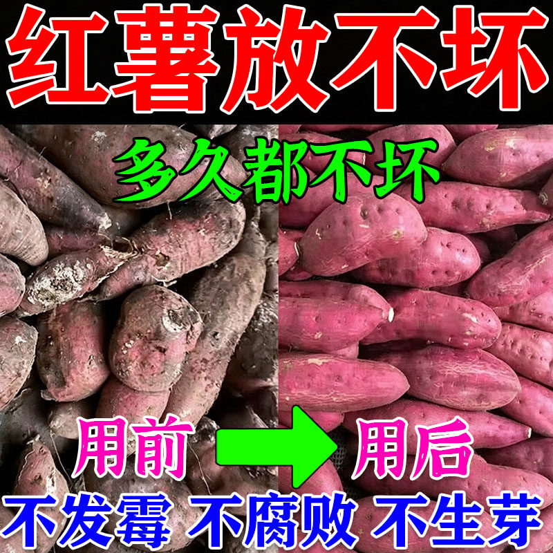 红薯保鲜剂柚子土豆生姜延长储存时间防腐烂冷库蔬菜水果专用保鲜