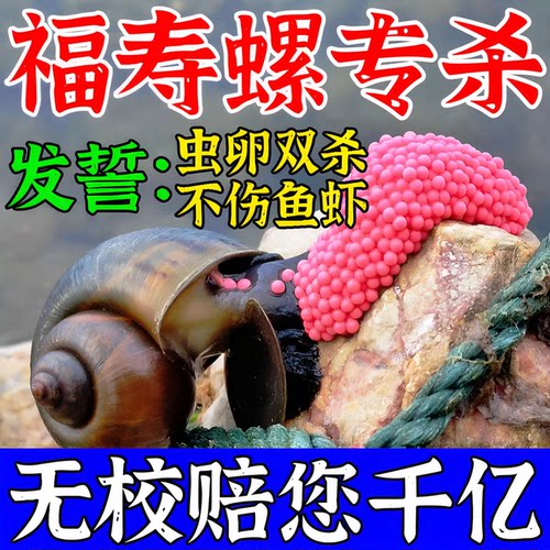 福寿螺专杀专用药水稻鱼塘河道灭除螺药蜗牛蛞蝓鼻涕虫不伤鱼虾w