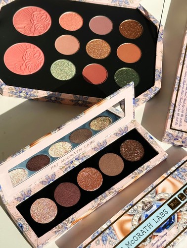 绝美！Pat Mcgrath23年圣诞限定眼影盘 综合盘 珠光哑光细闪