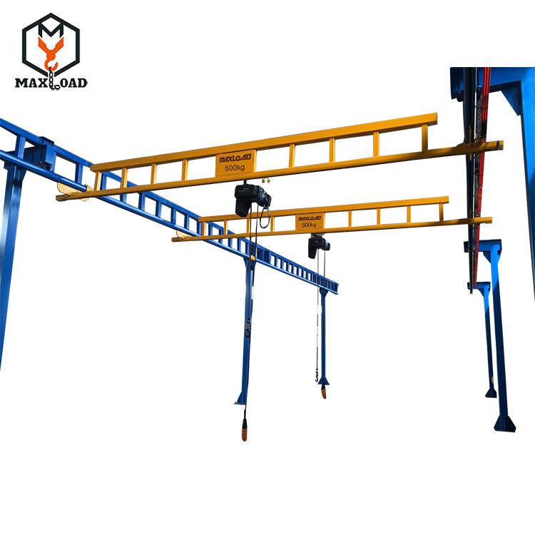 KBK悬挂式,自立式组合式无横梁式柔性/钢性起重机生产厂家