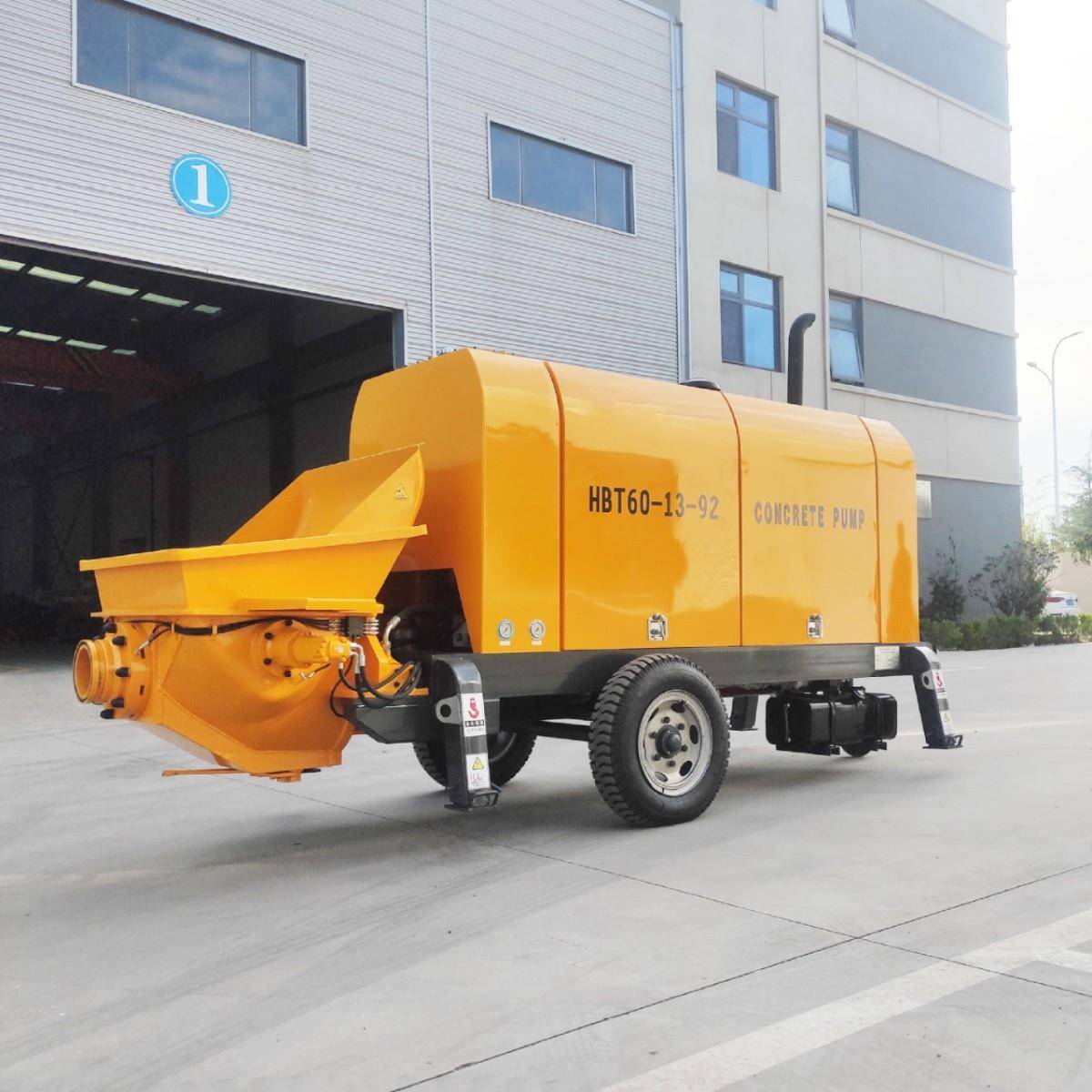 柴油固定式混凝土泵混泥土输送泵地泵源头厂家