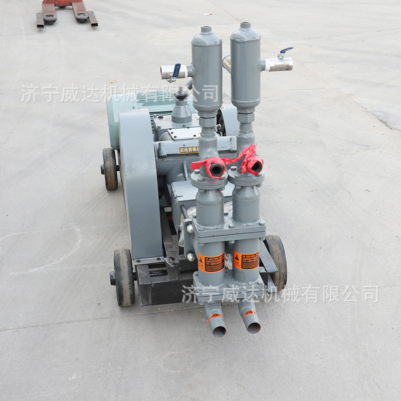 矿用双缸注浆机隧道注浆护坡加固双液注浆泵四挡变量往复式灌浆泵