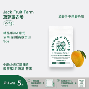 咖啡豆｜菠萝蜜农场中度烘焙美式冷萃手冲奶咖精品零添加黑咖啡