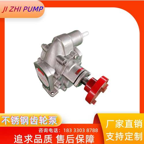304不锈钢齿轮泵耐酸碱化工泵输油泵