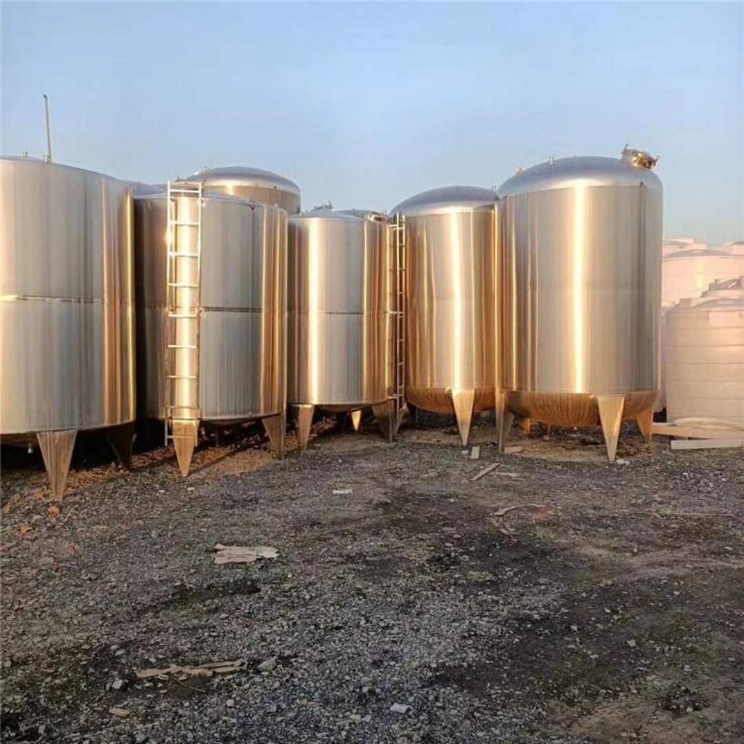 全新不锈钢储罐葡萄酒液体发酵罐不锈钢卧式储存罐304保温储罐