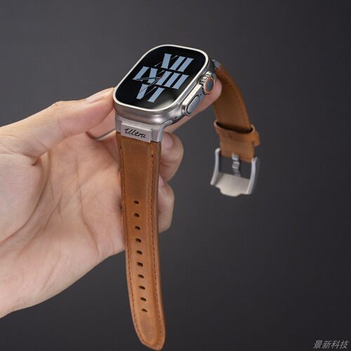 定制头层牛皮复古AppleWatch表