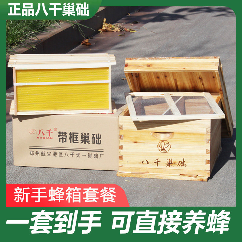 新手养蜂蜂箱全套套餐中蜂蜜蜂箱
