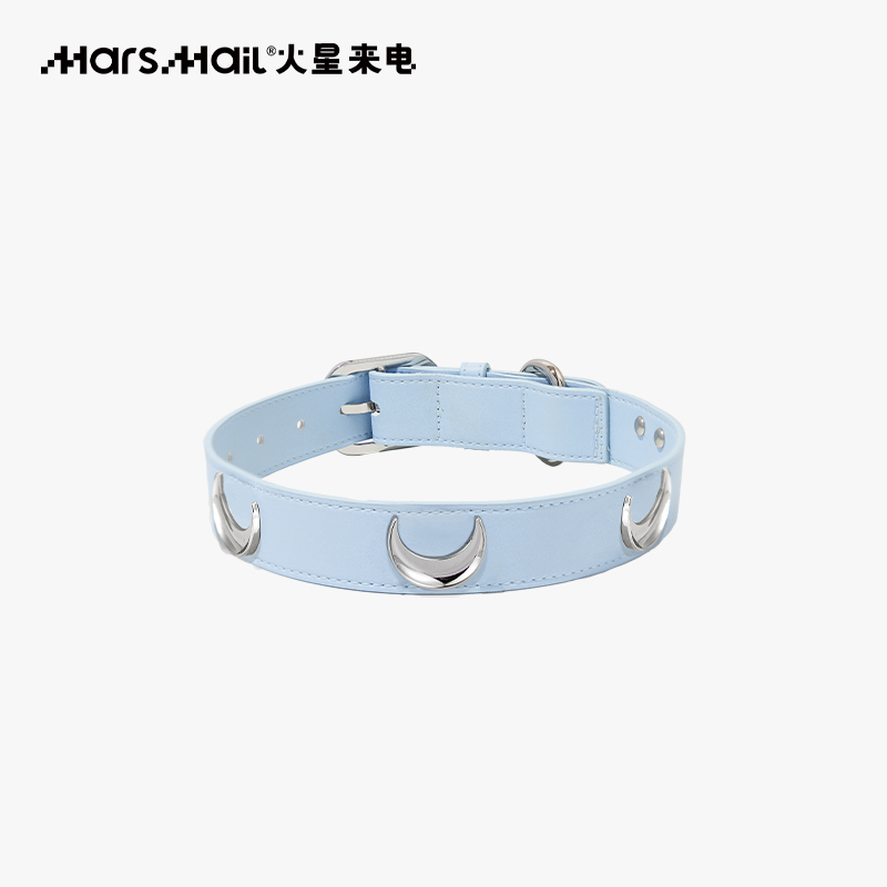 火星来电宠物月牙项圈猫狗通用