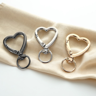 爱心形钥匙扣包包挂件钥匙环