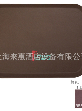 CAMBRO 1520VCRST-382 客房服务防滑托盘（黑色配合鹅卵石黑）