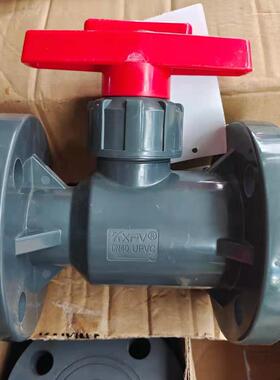 UPVC法兰球阀Q41F-10U整体式球阀塑料法兰化工阀门DN15-DN300