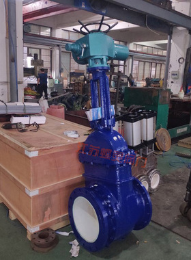 PZ941TC-16C DN250 火电厂用电动陶瓷闸阀 铸钢材质排渣阀