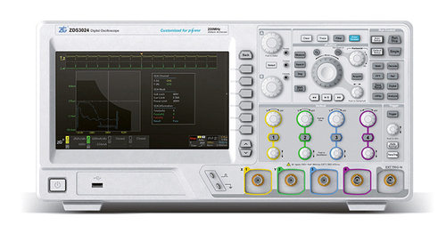 致远ZDS3024 200MHZ/4通道示波器 电源测试示波器