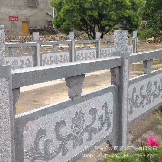 石雕栏板别墅河道大理石栏板价格厂家厂家供应石栏杆户外栏板图片