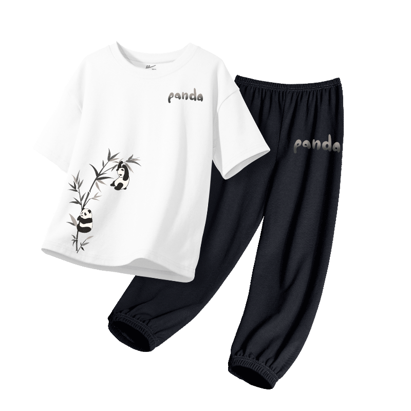 回力女童夏季透气短袖套装