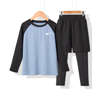 回力男童运动套装篮球儿童速干衣男孩大童跑步体能训练服男青少年