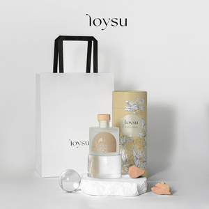 LoySu无火栀子花香薰藤条卧室内香氛植物精油清新高客厅级持久