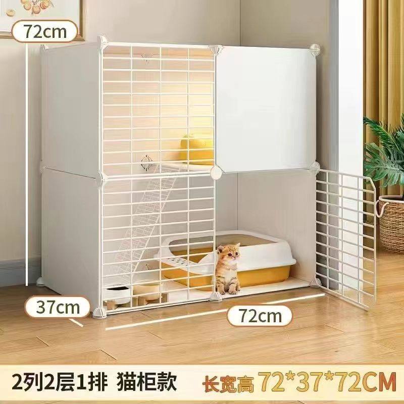 猫笼家用室内可移动不占地猫窝上下层小户型猫柜猫舍猫屋猫咪笼子,宠物/宠物食品及用品,猫笼子/猫别墅,淘宝优惠券,粉丝福利购,淘宝优惠卷