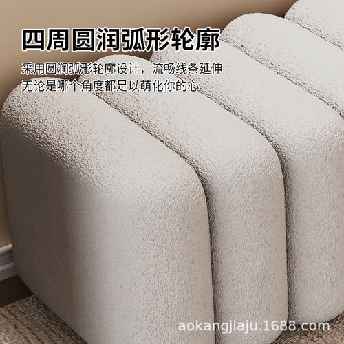 换鞋凳家用门口轻奢软包长凳现代简约沙发边凳衣帽间沙发凳床尾凳