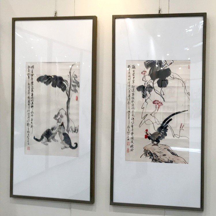 6B76作345 60 120 138楹联三四尺开书法字对联中式挂墙装裱国画框,家居饰品,国画,淘宝优惠券,粉丝福利购,淘宝优惠卷