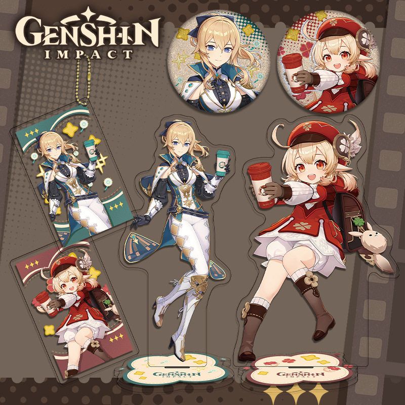 原神万达影业联动亚克力立牌透卡