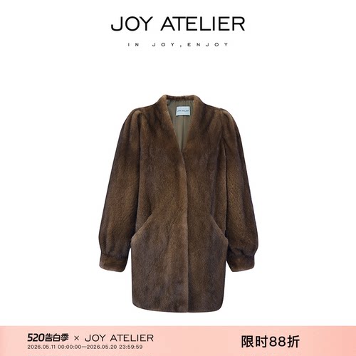 JOY6453ROSE花园西班牙进口皮草