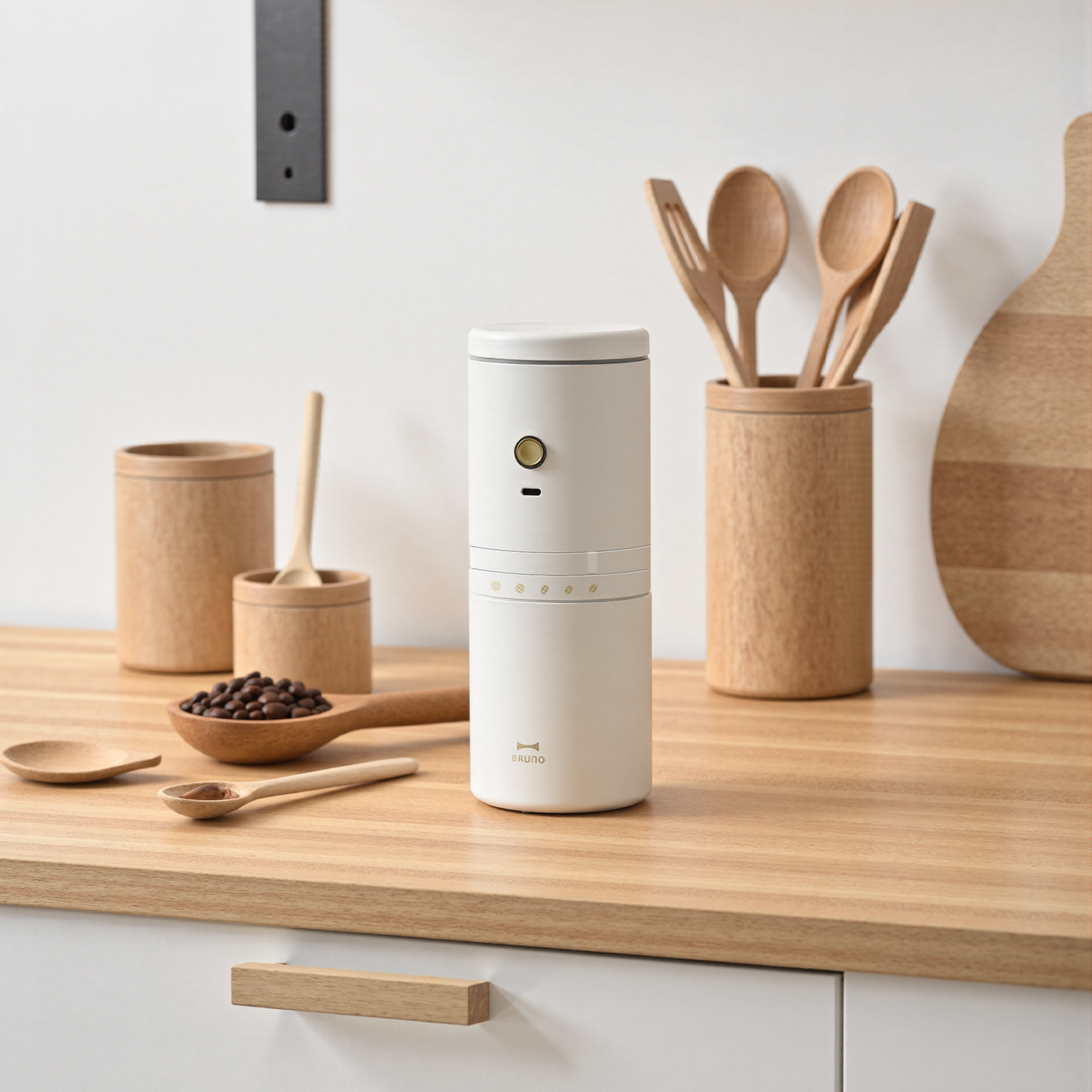 BRUNO便携式咖啡机磨豆机送礼物