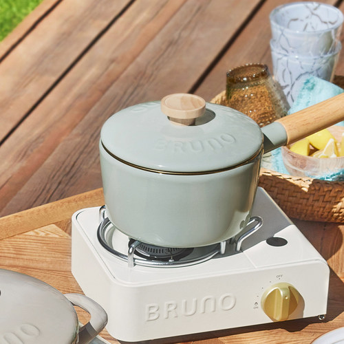 BRUNO珐琅小奶锅多用途不挑炉灶