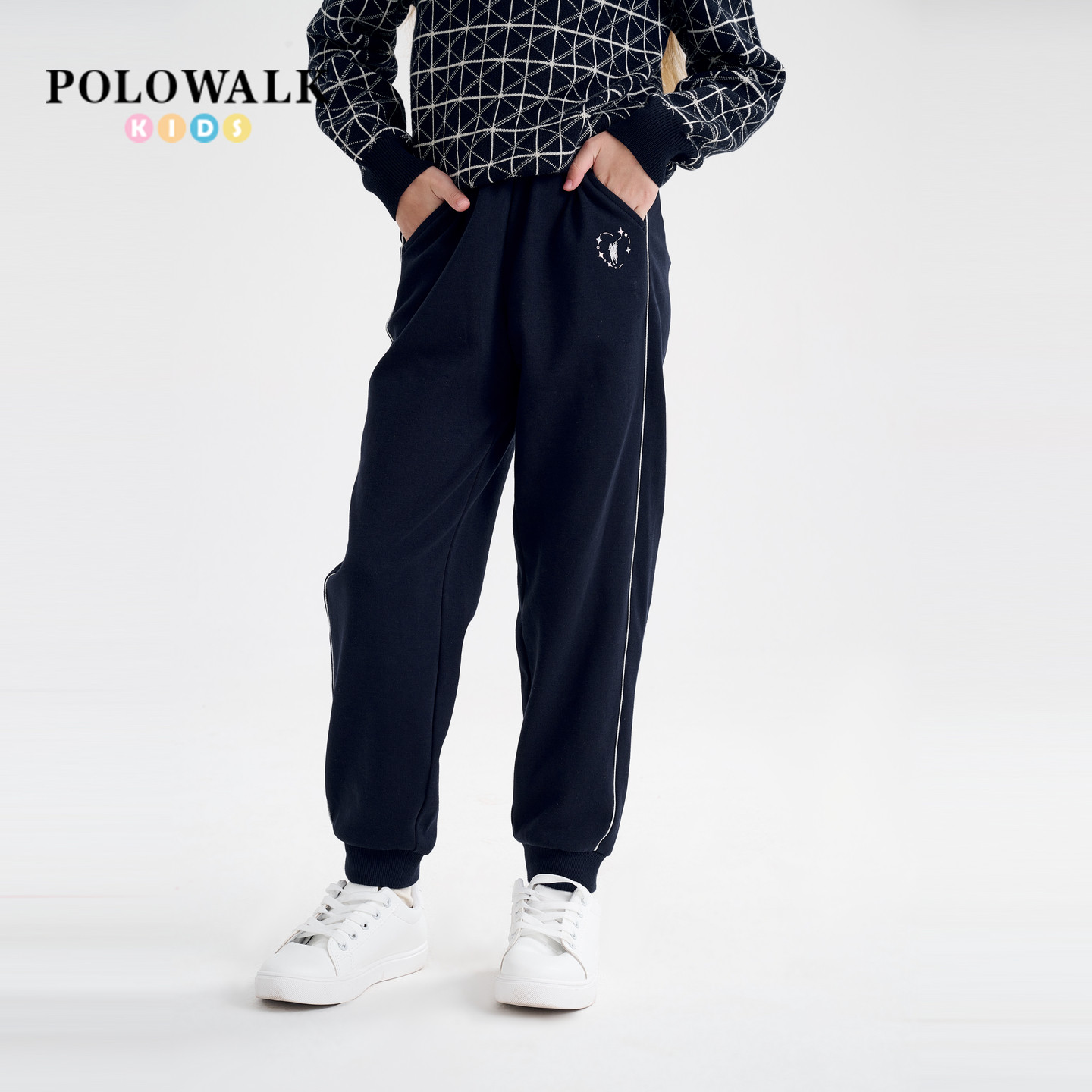 POLOWALK百搭运动裤女童