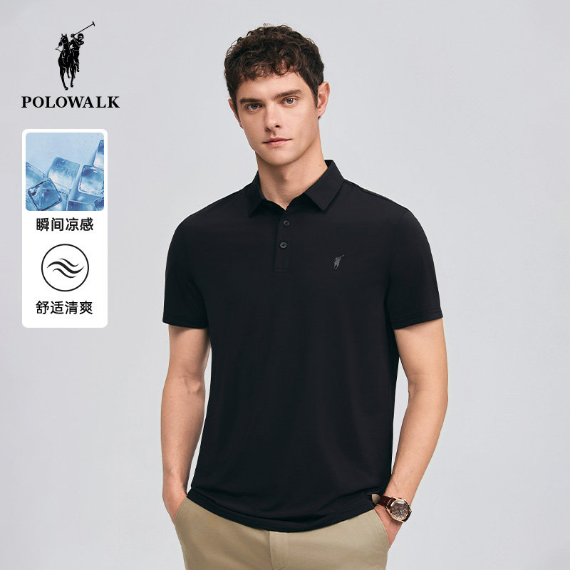 POLOWALK男式凉感短袖POLO衫