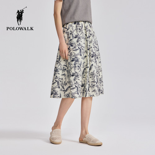 POLOWALK春夏女式半裙梭织