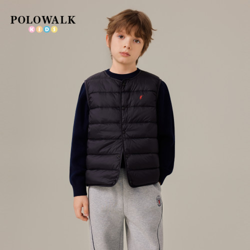 POLOWALK男童羽绒马夹