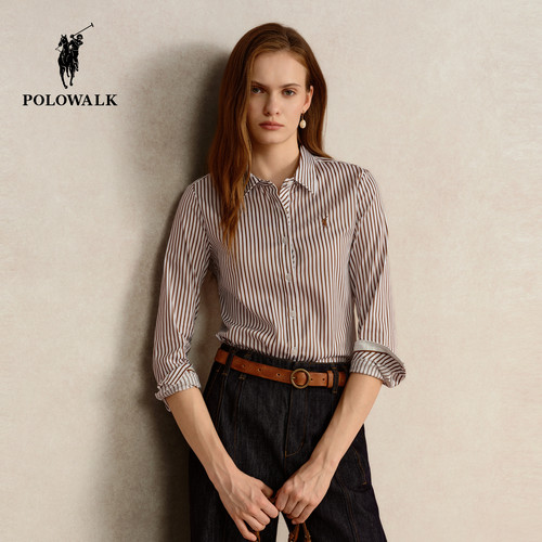 POLOWALK女式长袖衬衫