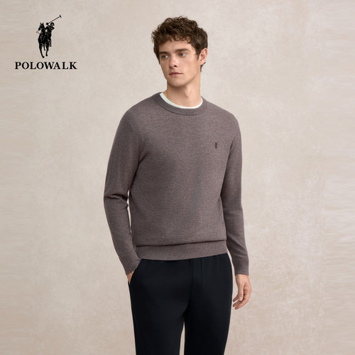 POLOWALK秋冬新品羊毛衫男士