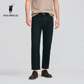 牛仔裤 复古经典 2026春夏裤 POLOWALK男式 新品 男装 直筒显瘦牛仔长裤
