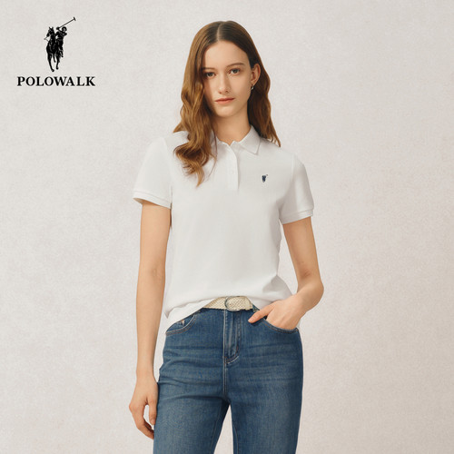 POLOWALK女式短袖T恤POLO